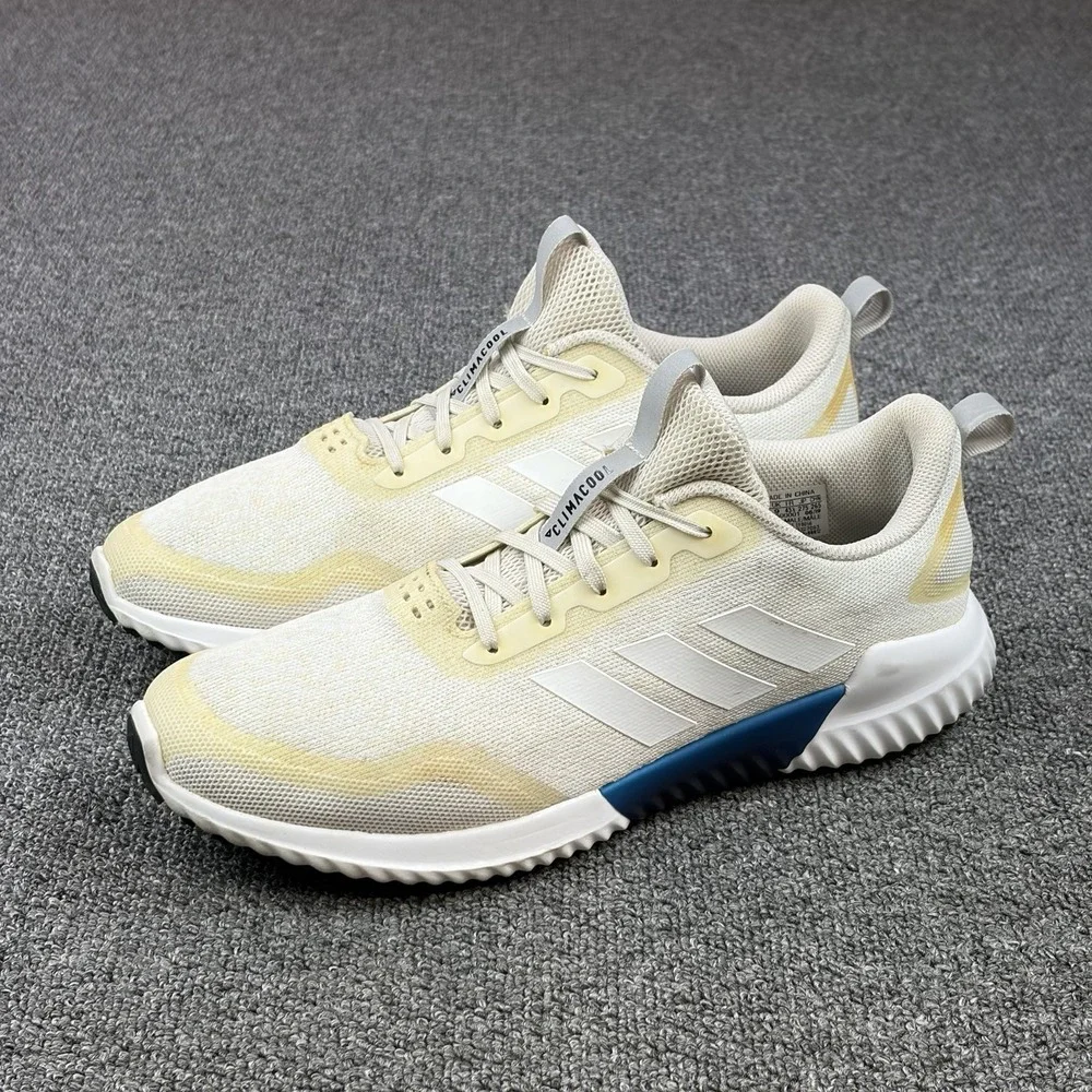 Adidas Climacool RC Running Shoes White Blue Men's Size 9.5 Sneakers EF8056
